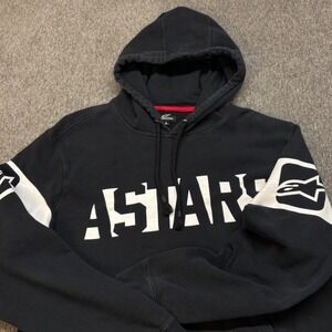 Alpinestars Unisex Adult Broadband Hoodie Black Large Motorcycle